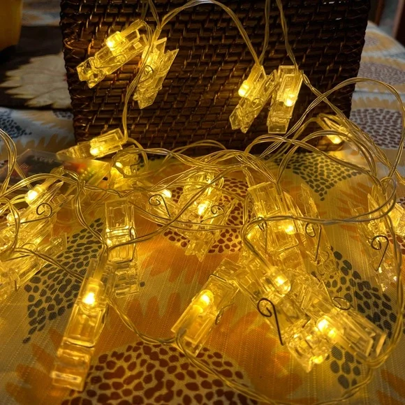 SOLD String lights photo clips - Picture 2 of 2